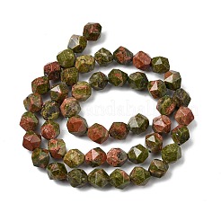 Natural Unakite Beads Strands&nbsp;G-Z119-A31-02