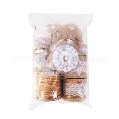 Handmade Imitation Hemp Costume Accessories with Imitation Pearl&nbsp;DIY-NB0002-29