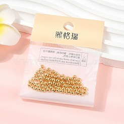 SHEGRACE Brass Beads&nbsp;XGR0041G-17G