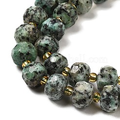 Natural African Turquoise(Jasper) Beads Strands&nbsp;G-P508-A06-01
