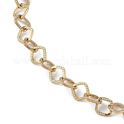 304 Stainless Steel Link Chains Bracelets for Women&nbsp;BJEW-G725-09G