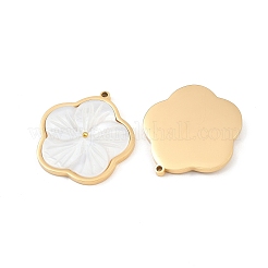Natural White Shell Pendants&nbsp;STAS-C158-07B-G