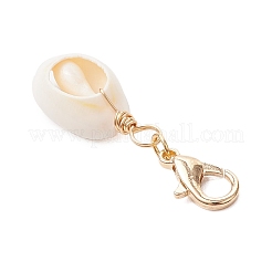 Shell Pendant Decoration&nbsp;HJEW-JM03185-02
