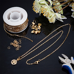 DIY Chain Bracelet Necklace Making Kits&nbsp;DIY-SC0020-21G