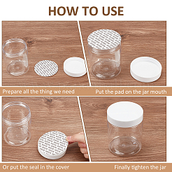 10Pcs Column Transparent PET Plastic Bead Containers&nbsp;DIY-NB0010-53