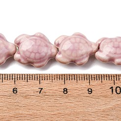 Handmade Porcelain Beads Strands&nbsp;LAMP-G140-02M