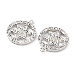 Alloy Rhinestone Pendants&nbsp;ALRI-O025-02P