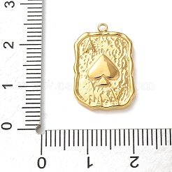 304 Stainless Steel Pendants&nbsp;STAS-G352-26G