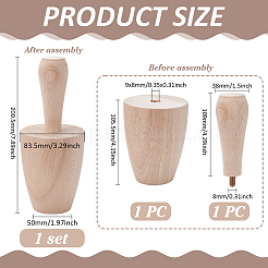 Wood Cup Molds&nbsp;WOOD-BC0001-45B