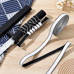 Coarse Synthetic Fiber Filament Ribbons&nbsp;DIY-WH0816-080B