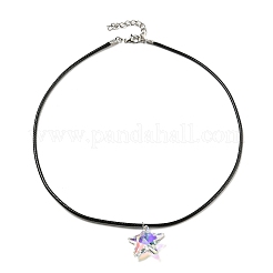 Waxed Cord Necklaces&nbsp;NJEW-P310-08P