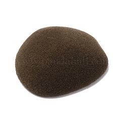 Flocking Opaque Resin Cabochons&nbsp;RESI-K033-07B