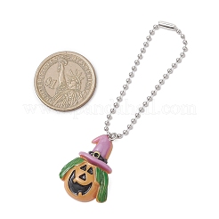 7Pcs 7 Styles Halloween Themed Resin Pendant Decorations&nbsp;HJEW-JM03675