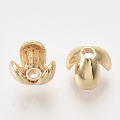 Brass Bead Caps&nbsp;KK-T048-005G-NF
