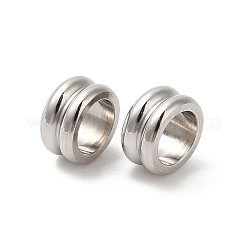 Non-Tarnish 304 Stainless Steel European Beads&nbsp;STAS-H214-05P