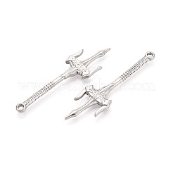 304 Stainless Steel Pendants&nbsp;STAS-N114-65P