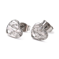 Non-Tarnish 304 Stainless Steel Stud Earring Findings&nbsp;STAS-I183-05A-P
