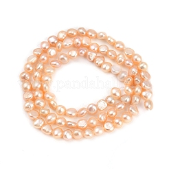 Natural Cultured Freshwater Pearl Beads Strands&nbsp;PEAR-P064-19B-11C