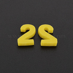 Handmade Polymer Clay Cabochons&nbsp;CLAY-N006-113-02