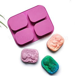 Food Grade DIY Soap Making Silicone Molds&nbsp;PW-WGFC099-01