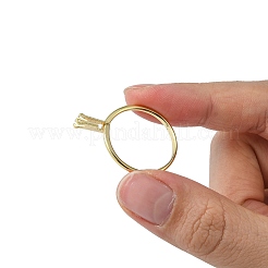 Zinc Alloy Cuff Ring Findings&nbsp;LS-PALLOY-E005-01G-01