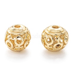 Alloy Hollow Beads&nbsp;X1-PALLOY-P238-12G-RS