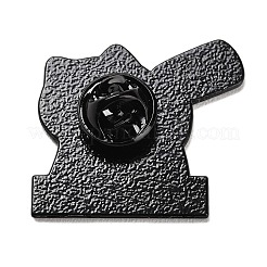 Drunk Cat Enamel Pins&nbsp;JEWB-I060-02EB-03