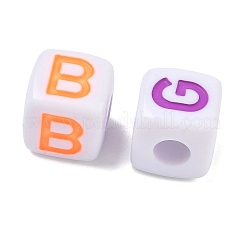 Opaque Acrylic European Beads&nbsp;MACR-K365-06B