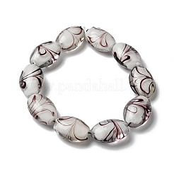 Handmade Lampwork Beads Strands&nbsp;LAMP-K037-13