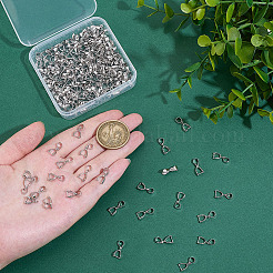 140Pcs Brass Ice Pick Pinch Bails&nbsp;KK-ME0002-93
