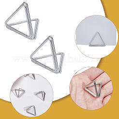 32Pcs Mini Iron Place Card Holders&nbsp;ODIS-SP0001-06