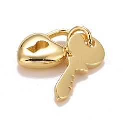 Rack Plating Brass Pendants&nbsp;KK-E275-01G