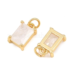 Brass & Glass Pendants&nbsp;KK-Q085-15G-01
