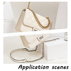 8Pcs 4 Colors Iron Curb Chain Purse Chains&nbsp;FIND-GO0004-62