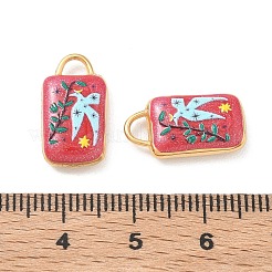 304 Stainless Steel Enamel Pendants&nbsp;STAS-F360-10G-02