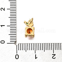 Brass Pendants&nbsp;KK-D280-01G-09