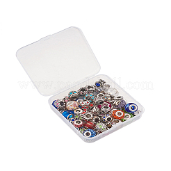 Alloy Rhinestone European Beads&nbsp;MPDL-TA0001-01