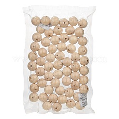 Natural Wooden Beads&nbsp;WOOD-PH0009-36