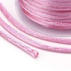 Nylon Satin Rattail Cords&nbsp;NWIR-L006-1mm-20