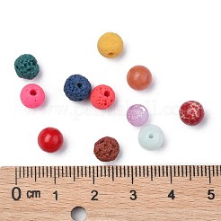 Natural & Synthetic Mixed Gemstone Beads&nbsp;G-MSMC007-27