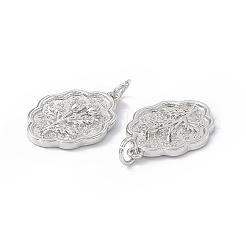 Rack Plating Brass Pendants&nbsp;KK-B065-20P