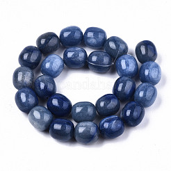 Dyed & Heated Natural Blue Aventurine Beads Strands&nbsp;G-S359-220