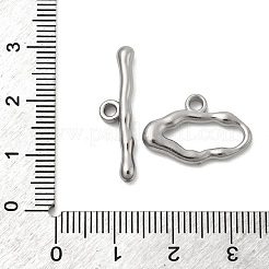 304 Stainless Steel Toggle Clasps&nbsp;STAS-Z179-02P
