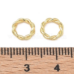 Brass Linking Rings&nbsp;KK-D289-33G