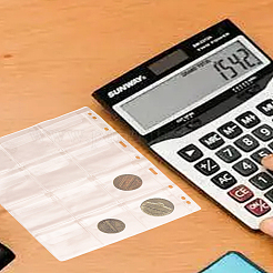 PVC Coin Holder Album&nbsp;AJEW-WH0460-152A