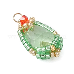 Glass Pendants&nbsp;PALLOY-MZ00961-01