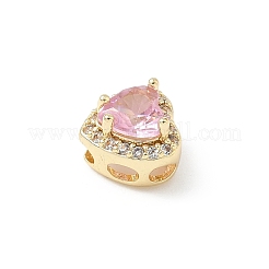Brass Birthstone Beads&nbsp;KK-D372-01G-10