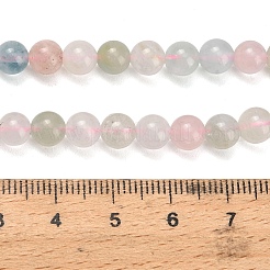 Natural Morganite Beads Strands&nbsp;G-H329-C10-6mm-A