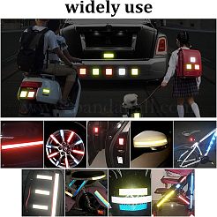 10 Sheets 6 Colors Waterproof Luminous Plastic Self-Adhesive Stickers&nbsp;DIY-CA0004-73