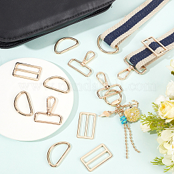 5Bags Alloy D Rings & Slider Buckle & Swivel Clasp Buckles Sets&nbsp;DIY-CL0001-81
